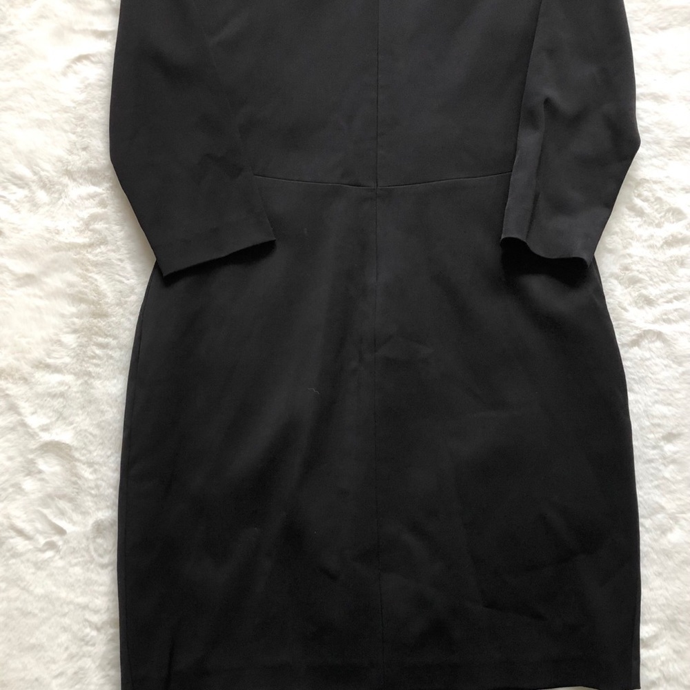 REISS Black Dress With Pockets Size 6 Party Date Cocktail Chic Sophisticated - Picture 7 of 14